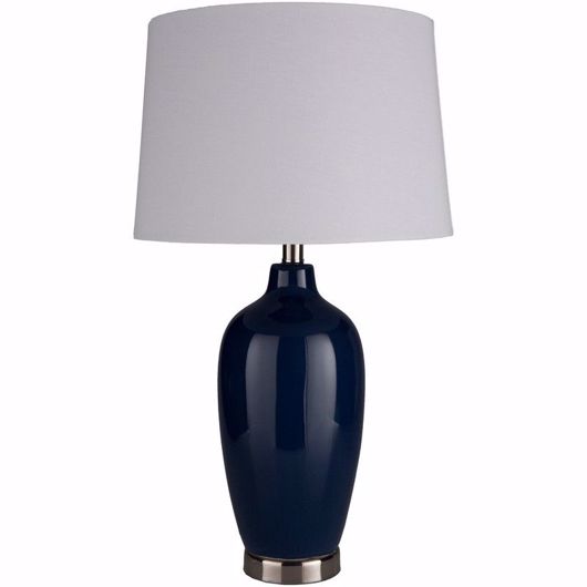 Picture of ZACHARY TABLE LAMP - NAVY