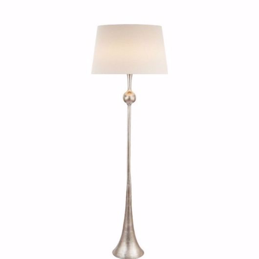 Picture of DOVER FLOOR LAMP - BURNISHED SILVER LEAF