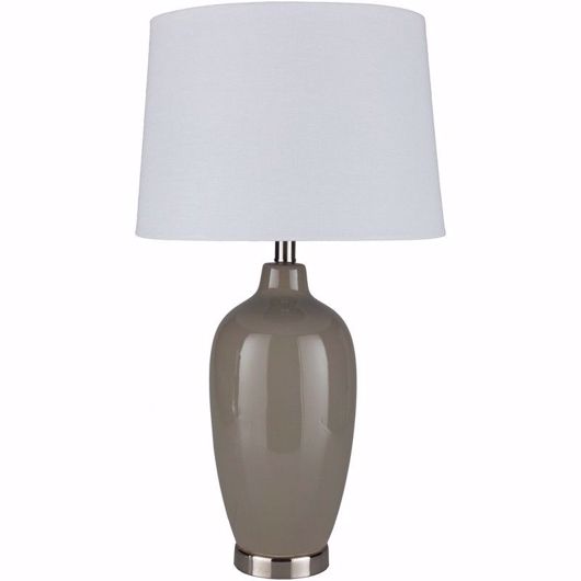 Picture of ZACHARY TABLE LAMP - TAUPE