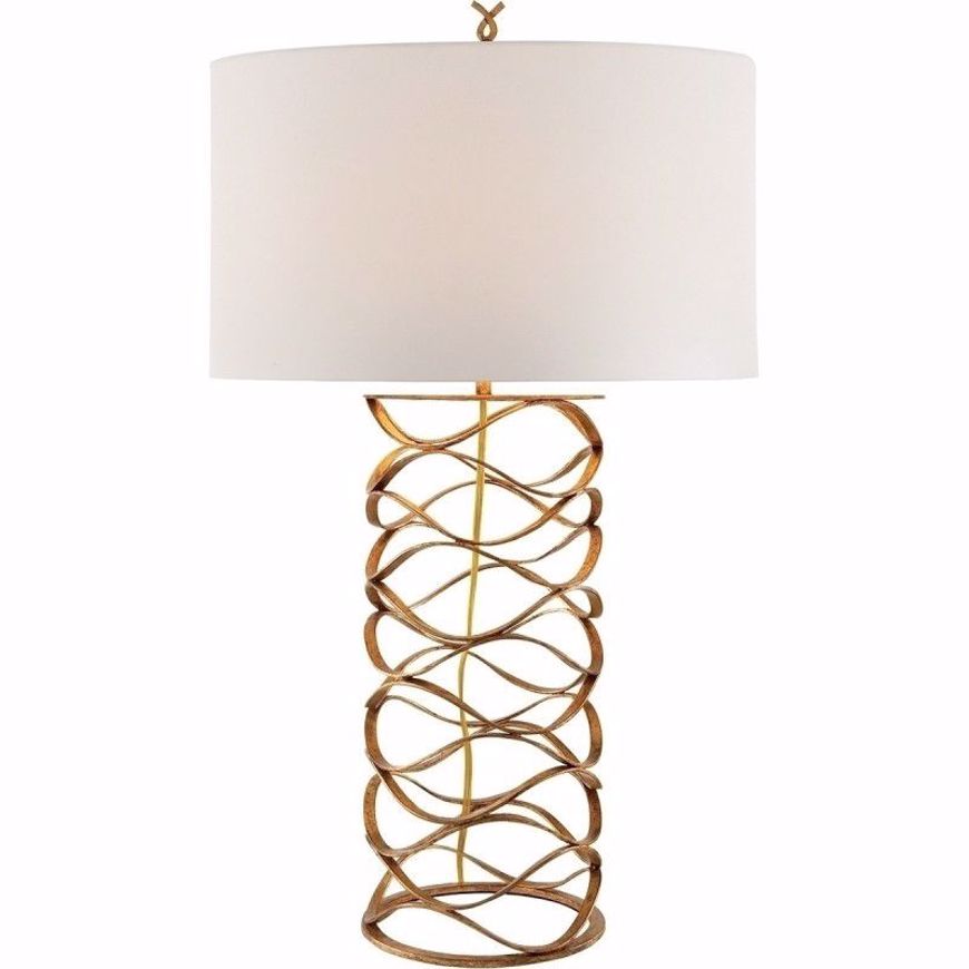 Picture of BRACELET TABLE LAMP - GILDED IRON