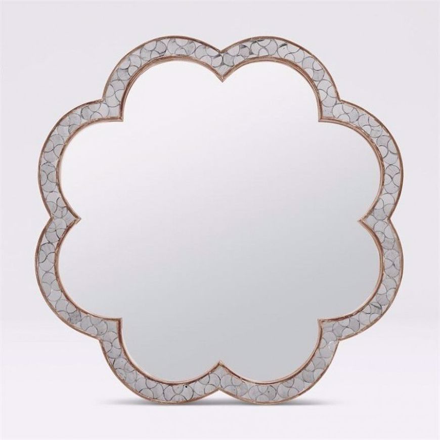 Picture of CLOVER MIRROR--LARGE--MIRRORED 