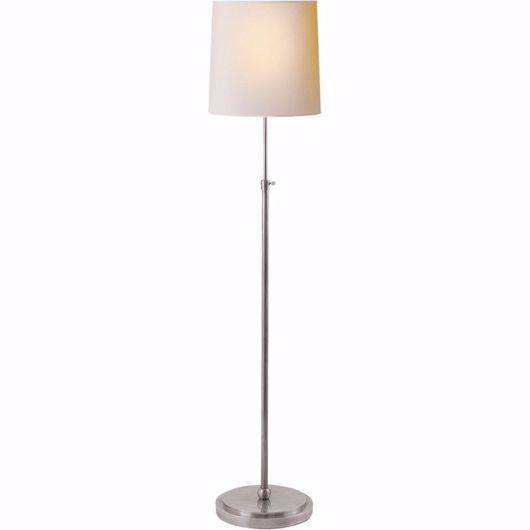 Picture of BRYANT FLOOR LAMP - ANTIQUE SILVER