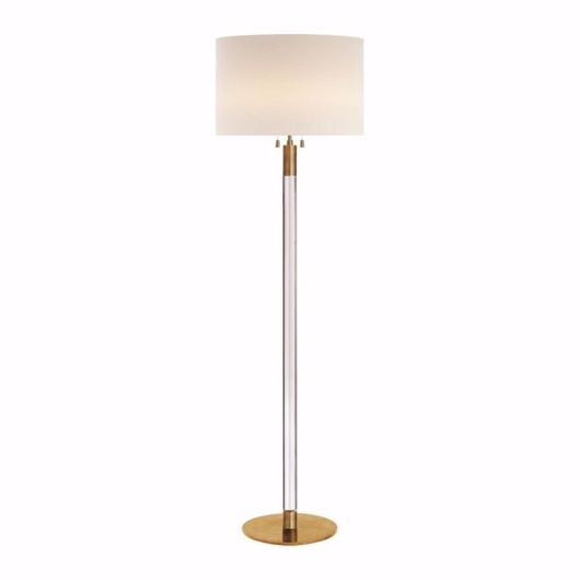 Picture of RIGA FLOOR LAMP - HAND-RUBBED ANTIQUE BRASS