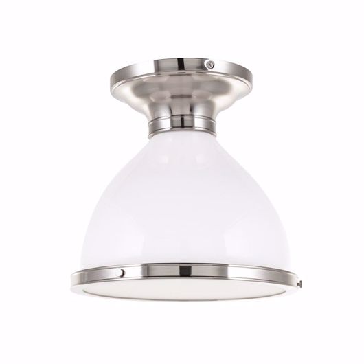 Picture of CANAL STREET FLUSH MOUNT - SATIN NICKEL