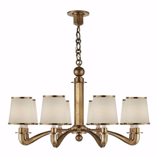 Picture of TUILERIES CHANDELIER - HAND-RUBBED ANTIQUE BRASS