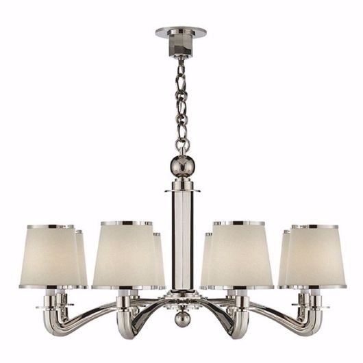 Picture of TUILERIES CHANDELIER - POLISHED NICKEL