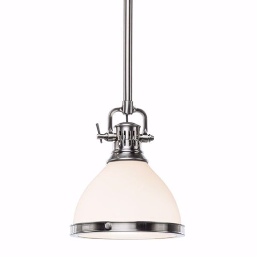 Picture of CANAL STREET PENDANT--SMALL - SATIN NICKEL