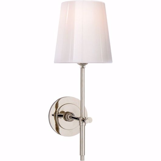 Picture of BRYANT SCONCE--GLASS SHADE - POLISHED NICKEL