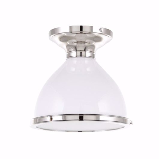 Picture of CANAL STREET FLUSH MOUNT - POLISHED NICKEL