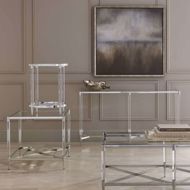 Picture of Celeste Metal Rectangular Cocktail Table