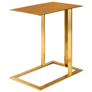 Picture of Geometry Side Table -- Gold
