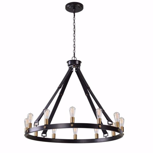 Picture of EDISON LARGE CHANDELIER
