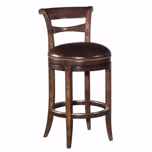 Picture of Dunster Swivel Arm Counter Stool--Brown