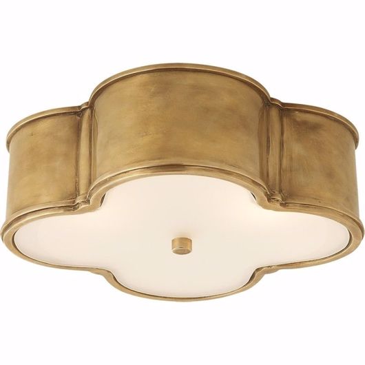 Picture of FLEUR CEILING --LARGE - NATURAL BRASS