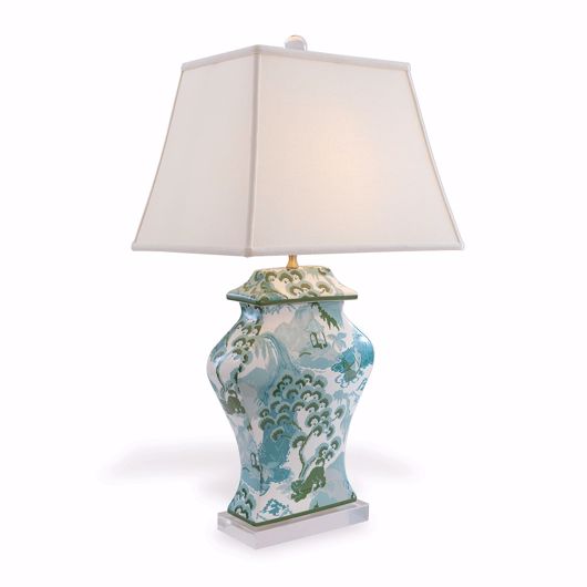 Picture of OLD PEKING CELADON TABLE LAMP