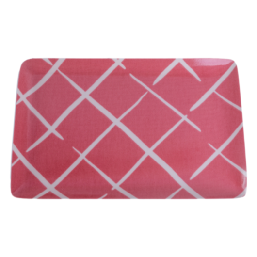 Picture of BAHAMA COURT CORAL LAMINATED CLASSIC TRAY