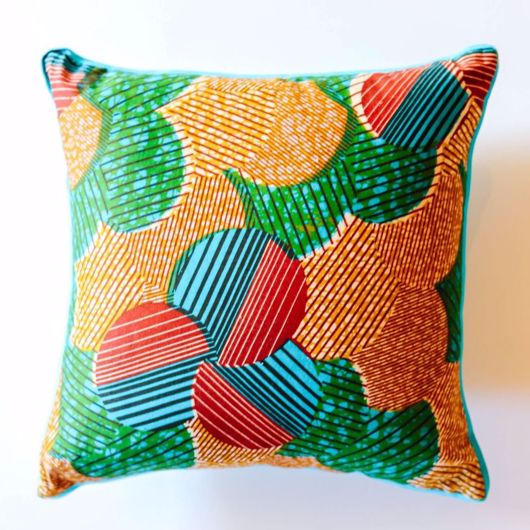 Picture of AFRICAN WAX PRINT PILLOWS