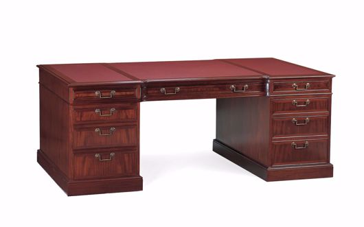 Picture of PARTNERS DESK WITH EIGHT DRAWERS