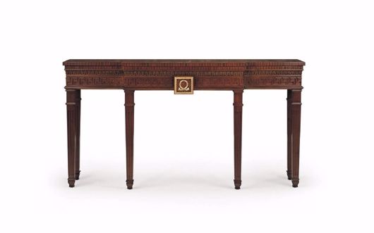 Picture of GREEK KEY CONSOLE TABLE