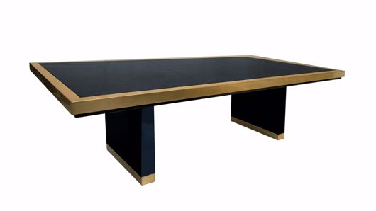Picture of BAUHAUS BRONZE DINING TABLE